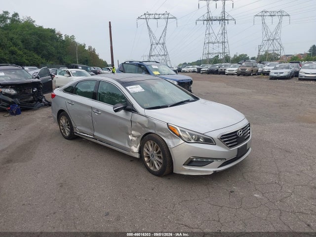 2015 Hyundai Sonata Limited მანქანა იყიდება აუქციონზე, vin: 5NPE34AF3FH211731, აუქციონის ნომერი: 46016303