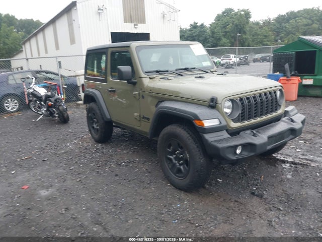 Aukcja sprzedaży 2026 Jeep Wrangler Sport 4x4, vin: 1C4PJXANXTW160242, numer aukcji: 46016325