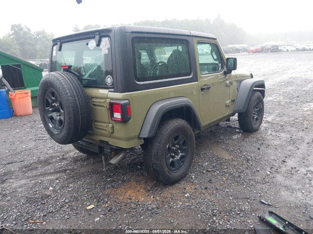 Aukcja sprzedaży 2026 Jeep Wrangler Sport 4x4, vin: 1C4PJXANXTW160242, numer aukcji: 46016325