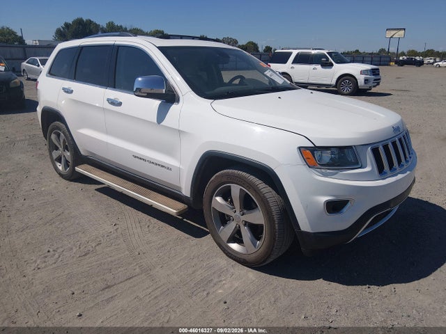 Продажа на аукционе авто 2015 Jeep Grand Cherokee Limited, vin: 1C4RJFBG7FC213231, номер лота: 46016327