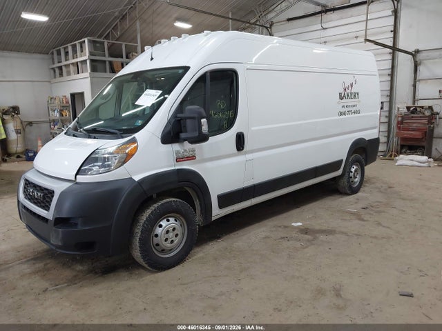 Aukcja sprzedaży 2019 Ram Promaster 2500 High Roof 159 Wb, vin: 3C6TRVDG9KE511666, numer aukcji: 46016345