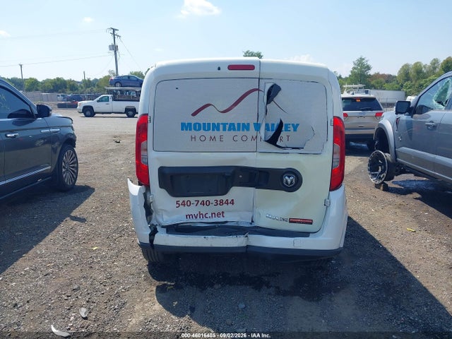 46016405 :رقم المزاد ، ZFBERFBT6G6B22381 vin ، 2016 Ram Promaster City Tradesman Slt مزاد بيع