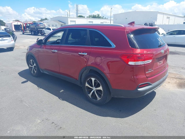 Продажа на аукционе авто 2016 Kia Sorento 3.3l Ex, vin: 5XYPH4A53GG158331, номер лота: 46016538
