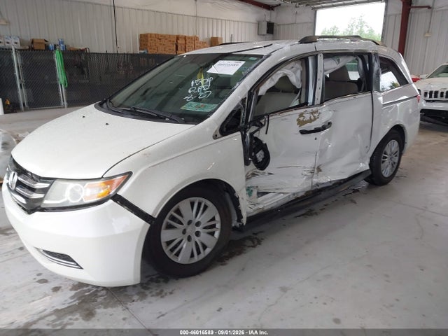 Aukcja sprzedaży 2014 Honda Odyssey Lx, vin: 5FNRL5H25EB091504, numer aukcji: 46016589
