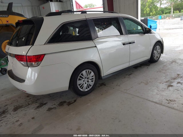 Aukcja sprzedaży 2014 Honda Odyssey Lx, vin: 5FNRL5H25EB091504, numer aukcji: 46016589