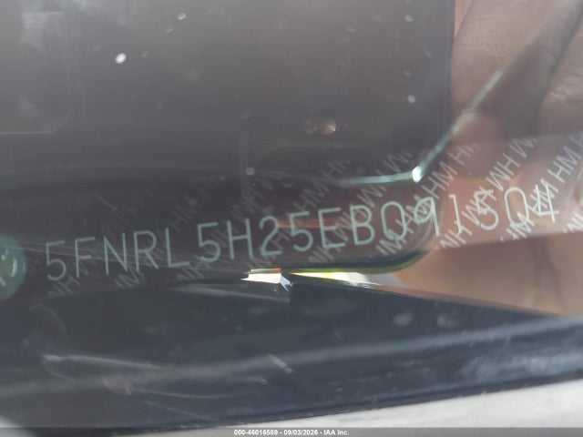 Aukcja sprzedaży 2014 Honda Odyssey Lx, vin: 5FNRL5H25EB091504, numer aukcji: 46016589