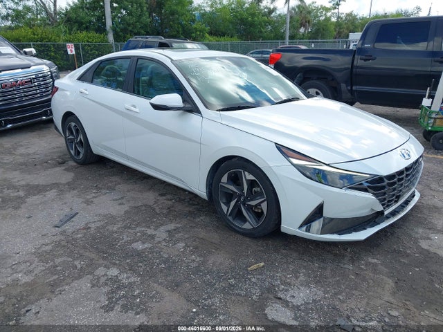 46016600 :رقم المزاد ، 5NPLP4AG3NH054656 vin ، 2022 Hyundai Elantra Limited مزاد بيع