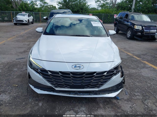 46016600 :رقم المزاد ، 5NPLP4AG3NH054656 vin ، 2022 Hyundai Elantra Limited مزاد بيع