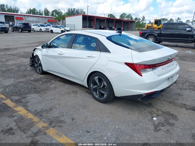 46016600 :رقم المزاد ، 5NPLP4AG3NH054656 vin ، 2022 Hyundai Elantra Limited مزاد بيع