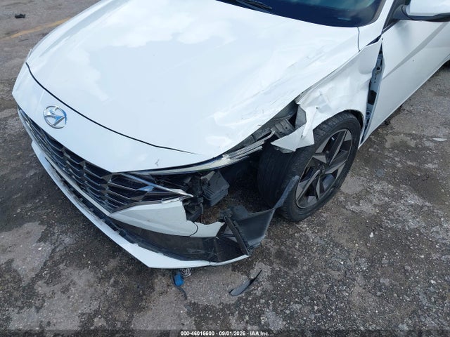 46016600 :رقم المزاد ، 5NPLP4AG3NH054656 vin ، 2022 Hyundai Elantra Limited مزاد بيع