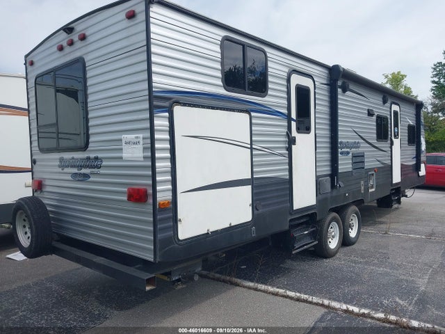 46016609 :رقم المزاد ، 4YDT30328J3155619 vin ، 2018 Keystone 303bh Springdale مزاد بيع