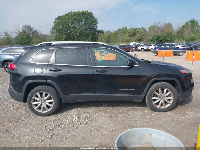 Продажа на аукционе авто 2016 Jeep Cherokee Limited, vin: 1C4PJMDB6GW367541, номер лота: 46016643