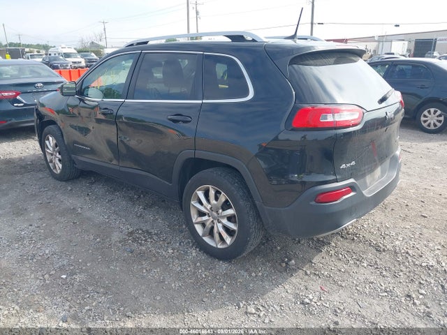 Продажа на аукционе авто 2016 Jeep Cherokee Limited, vin: 1C4PJMDB6GW367541, номер лота: 46016643