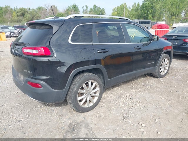 Продажа на аукционе авто 2016 Jeep Cherokee Limited, vin: 1C4PJMDB6GW367541, номер лота: 46016643