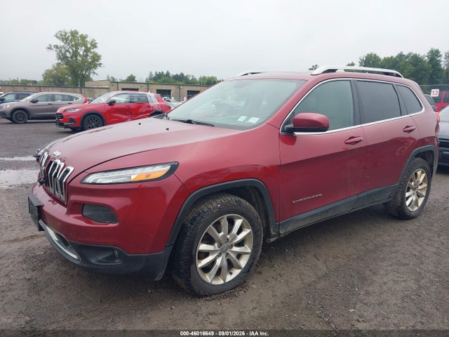 Продаж на аукціоні авто 2016 Jeep Cherokee Limited, vin: 1C4PJMDS8GW124409, номер лоту: 46016649