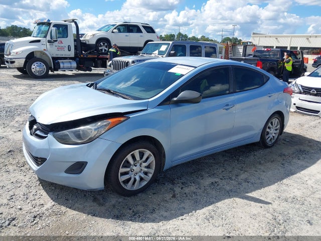 2013 Hyundai Elantra Gls მანქანა იყიდება აუქციონზე, vin: KMHDH4AE6DU485475, აუქციონის ნომერი: 46016681