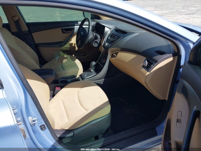 2013 Hyundai Elantra Gls მანქანა იყიდება აუქციონზე, vin: KMHDH4AE6DU485475, აუქციონის ნომერი: 46016681