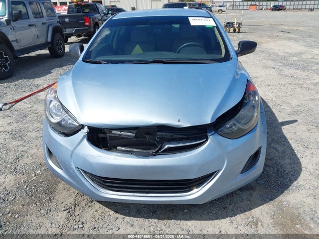 2013 Hyundai Elantra Gls მანქანა იყიდება აუქციონზე, vin: KMHDH4AE6DU485475, აუქციონის ნომერი: 46016681