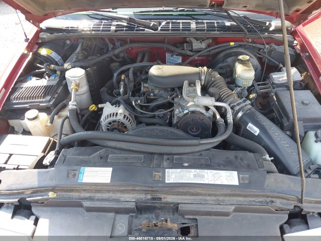 2000 Chevrolet S-10 Ls მანქანა იყიდება აუქციონზე, vin: 1GCCS19W3Y8233243, აუქციონის ნომერი: 46016715