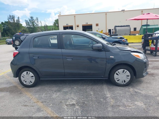Aukcja sprzedaży 2024 Mitsubishi Mirage Es/le, vin: ML32AUHJ4RH025009, numer aukcji: 46016736