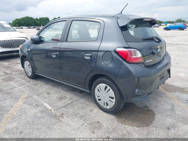 Aukcja sprzedaży 2024 Mitsubishi Mirage Es/le, vin: ML32AUHJ4RH025009, numer aukcji: 46016736