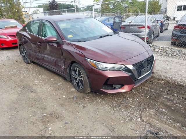 46016773 :رقم المزاد ، 3N1AB8CV2NY227078 vin ، 2022 Nissan Sentra Sv Xtronic Cvt مزاد بيع