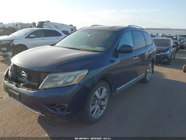 Продажа на аукционе авто 2013 Nissan Pathfinder Platinum, vin: 5N1AR2MM3DC666885, номер лота: 46016814