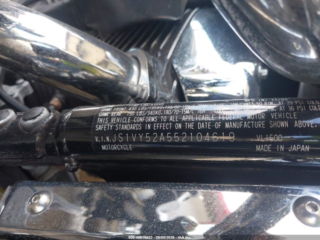 Продаж на аукціоні авто 2005 Suzuki C90, vin: JS1VY52A552104619, номер лоту: 46016852