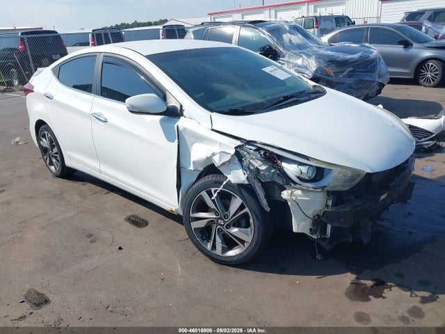 2014 Hyundai Elantra Limited მანქანა იყიდება აუქციონზე, vin: 5NPDH4AE2EH458614, აუქციონის ნომერი: 46016906
