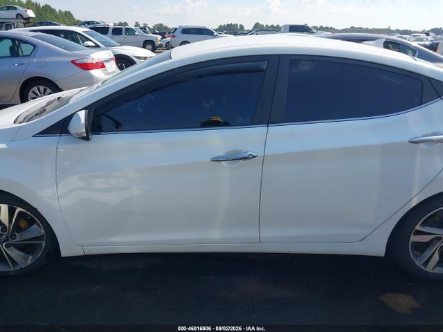 2014 Hyundai Elantra Limited მანქანა იყიდება აუქციონზე, vin: 5NPDH4AE2EH458614, აუქციონის ნომერი: 46016906