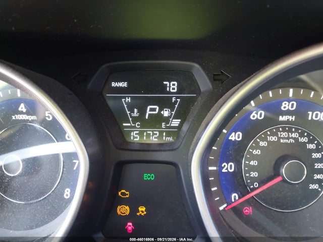 2014 Hyundai Elantra Limited მანქანა იყიდება აუქციონზე, vin: 5NPDH4AE2EH458614, აუქციონის ნომერი: 46016906