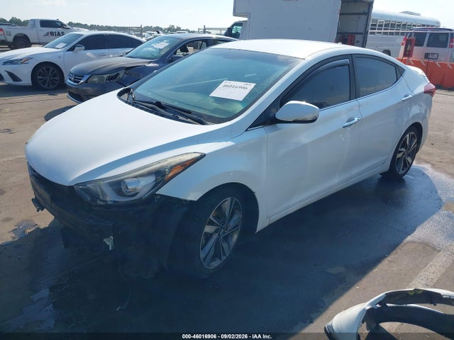 2014 Hyundai Elantra Limited მანქანა იყიდება აუქციონზე, vin: 5NPDH4AE2EH458614, აუქციონის ნომერი: 46016906