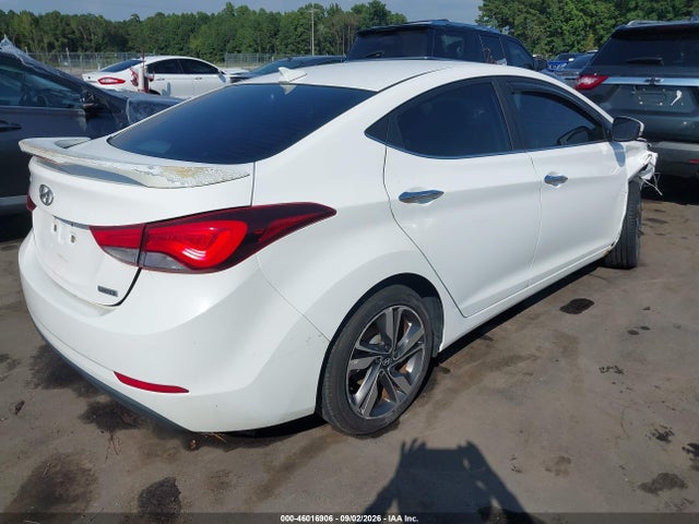 2014 Hyundai Elantra Limited მანქანა იყიდება აუქციონზე, vin: 5NPDH4AE2EH458614, აუქციონის ნომერი: 46016906