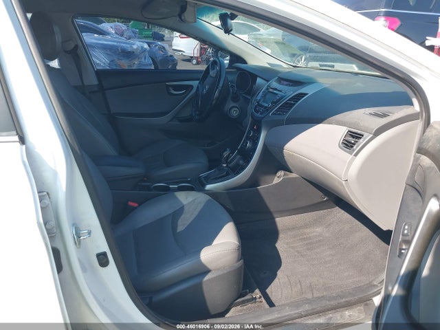 2014 Hyundai Elantra Limited მანქანა იყიდება აუქციონზე, vin: 5NPDH4AE2EH458614, აუქციონის ნომერი: 46016906