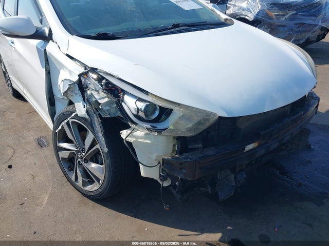 2014 Hyundai Elantra Limited მანქანა იყიდება აუქციონზე, vin: 5NPDH4AE2EH458614, აუქციონის ნომერი: 46016906