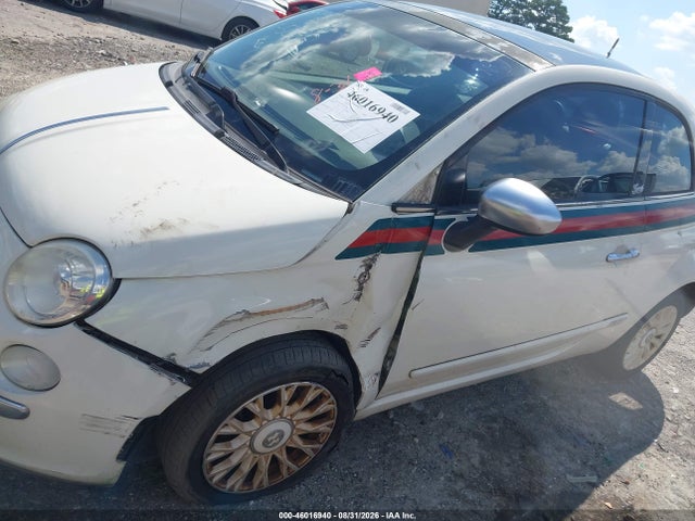 Aukcja sprzedaży 2012 Fiat 500 Lounge, vin: 3C3CFFCR6CT225088, numer aukcji: 46016940