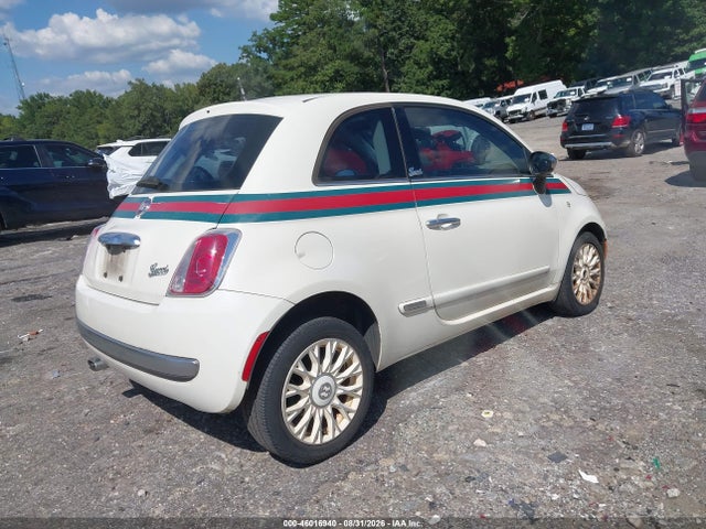 Aukcja sprzedaży 2012 Fiat 500 Lounge, vin: 3C3CFFCR6CT225088, numer aukcji: 46016940