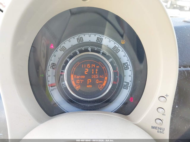 Aukcja sprzedaży 2012 Fiat 500 Lounge, vin: 3C3CFFCR6CT225088, numer aukcji: 46016940