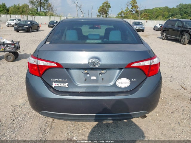 46016943 :رقم المزاد ، 2T1BURHE2GC538121 vin ، 2016 Toyota Corolla Le مزاد بيع