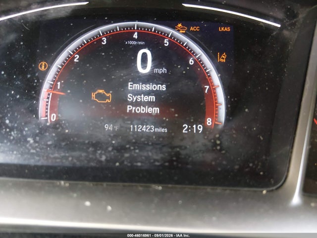 46016961 :رقم المزاد ، 19XFC2E82LE022735 vin ، 2020 Honda Civic Sport مزاد بيع