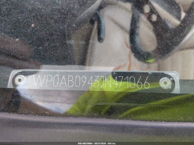 Aukcja sprzedaży 1988 Porsche 944, vin: WP0AB0943JN471066, numer aukcji: 46016964