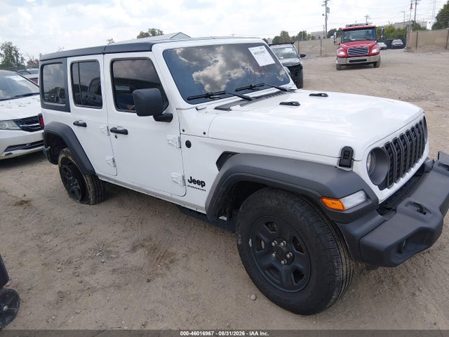 2026 Jeep Wrangler Sport მანქანა იყიდება აუქციონზე, vin: 1C4PJXDN8TW182512, აუქციონის ნომერი: 46016967