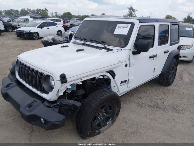 2026 Jeep Wrangler Sport მანქანა იყიდება აუქციონზე, vin: 1C4PJXDN8TW182512, აუქციონის ნომერი: 46016967