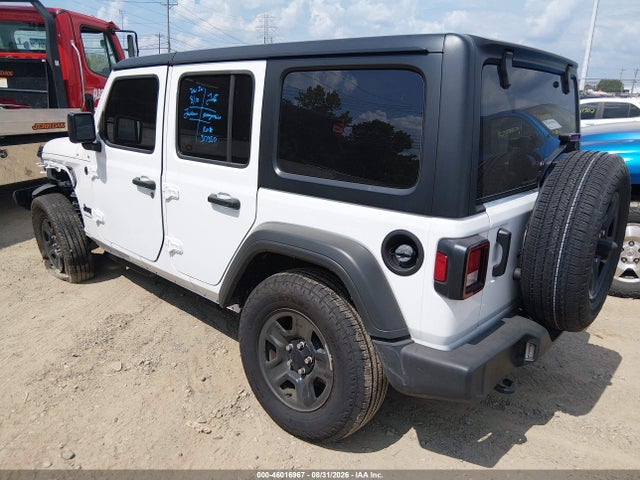 2026 Jeep Wrangler Sport მანქანა იყიდება აუქციონზე, vin: 1C4PJXDN8TW182512, აუქციონის ნომერი: 46016967