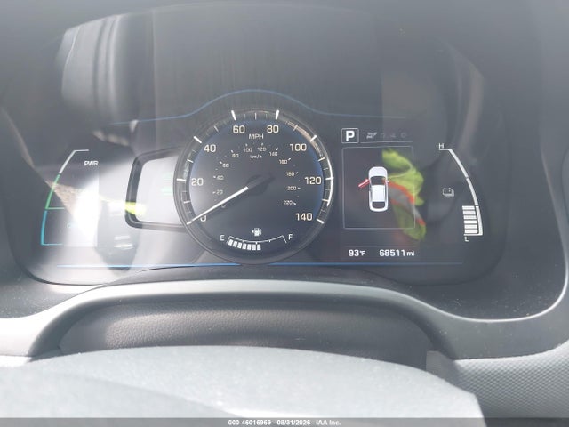 Продаж на аукціоні авто 2019 Hyundai Ioniq Hybrid Blue, vin: KMHC65LC7KU156459, номер лоту: 46016969