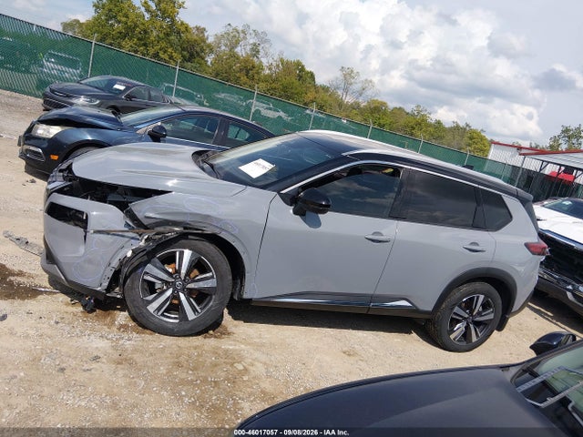 2021 Nissan Rogue Sl Intelligent Awd მანქანა იყიდება აუქციონზე, vin: JN8AT3CBXMW237239, აუქციონის ნომერი: 46017057