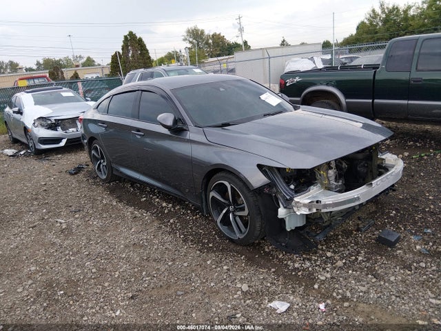 2018 Honda Accord Sport მანქანა იყიდება აუქციონზე, vin: 1HGCV1F38JA168228, აუქციონის ნომერი: 46017074