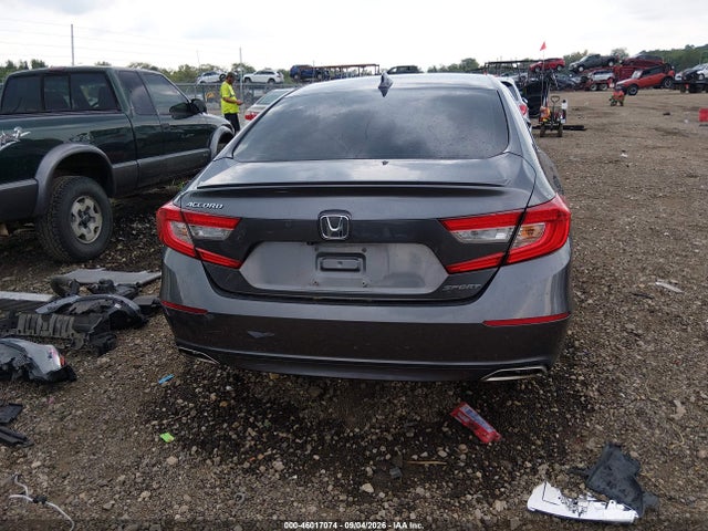 2018 Honda Accord Sport მანქანა იყიდება აუქციონზე, vin: 1HGCV1F38JA168228, აუქციონის ნომერი: 46017074