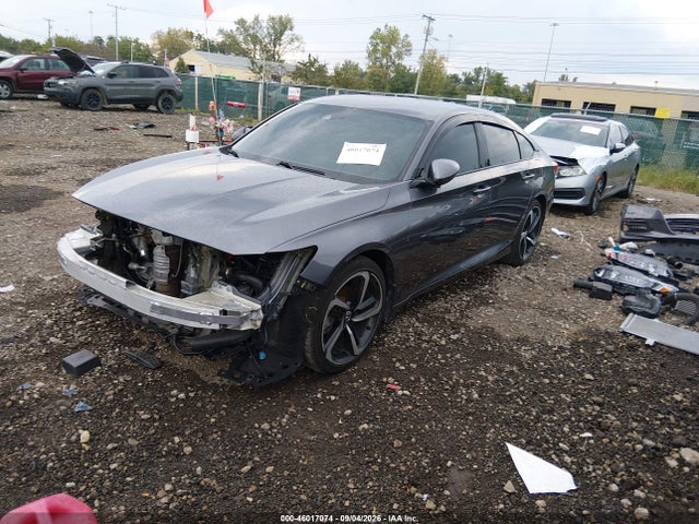 2018 Honda Accord Sport მანქანა იყიდება აუქციონზე, vin: 1HGCV1F38JA168228, აუქციონის ნომერი: 46017074