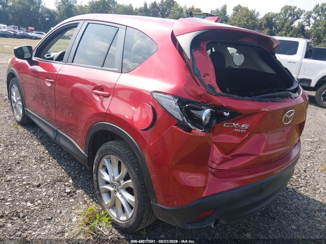 2015 Mazda Cx-5 Grand Touring მანქანა იყიდება აუქციონზე, vin: JM3KE4DY2F0506642, აუქციონის ნომერი: 46017081